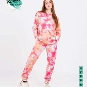 طقم رياضي بناتي  من علامة "Rawaa Kids Wear"